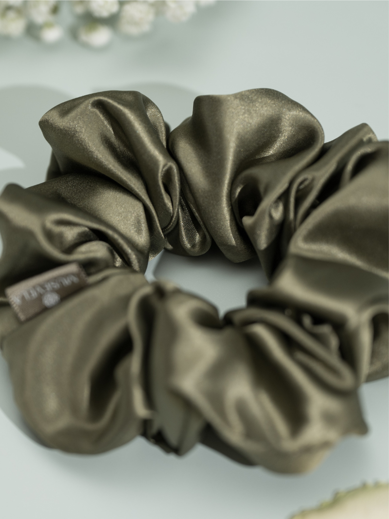 MUSEAura Classic Silk Scrunchie