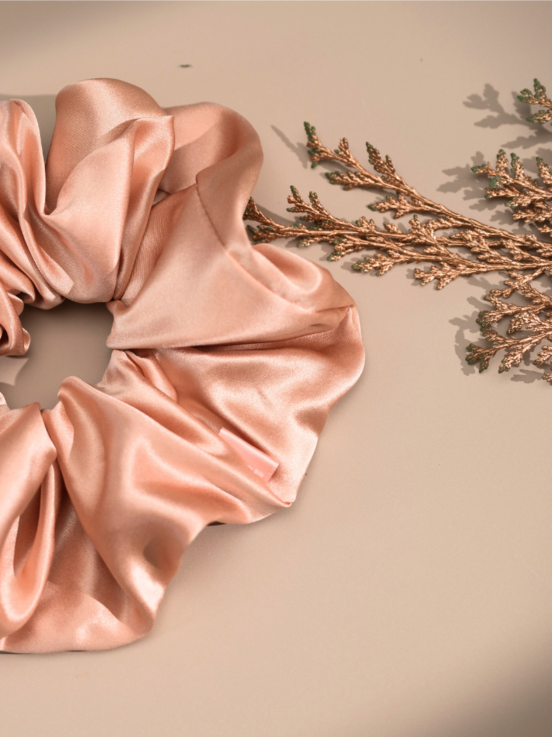 MUSEAura Jumbo Silk Scrunchie